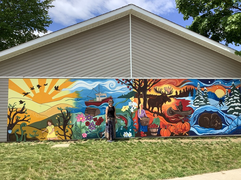 Une murale qui unit les jeunes et la communauté